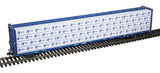 Atlas 3001791-2 FIRST UNION RAIL [FURX] MASTER 73' CENTER PARTITION FLAT CAR #733790 INTERFOR LOAD 3 RAIL LIMITED O SCALE  NEW