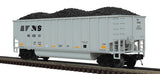 Atlas 3003080-3 NORFOLK SOUTHERN NS  (HORSEHEAD) Coalporter PREMIER SILVER #52380 O Scale NEW