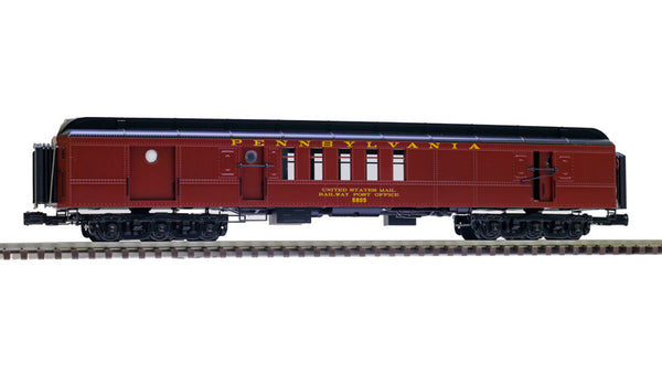 Atlas 3007052-1 Pennsylvania RPO Car #5805  (Tuscan/Black) Passenger car O SCALE NEW