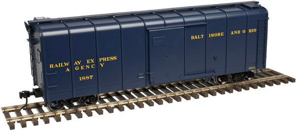 Atlas 3007904-1 BALTIMORE & OHIO 40' Wagon Top Box Car #1887 O Scale NEW