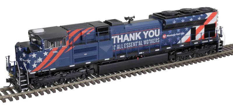 Atlas 30138148 Montana Rail Link (Essential Workers) 4404 (Blue/Red/Wh