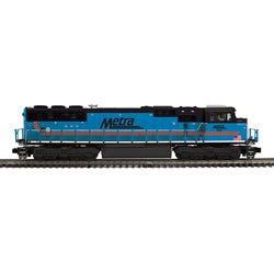 ATLAS O PREMIER 30138208 SD70MAC LOCOMOTIVE METRA 502 (BLUE/BLACK/ORANGE) - 3RL O SCALE NEW