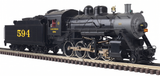 Brady's Train Outlet Custom Run Atlas Premier 30138923S Ligonier Valley LGV  2-8-0 Steam Locomotive #594 Blackened Side Rods w/ Proto-Sound 3.0 O SCALE Limited NEW PREORDER