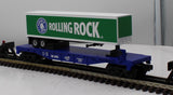 MTH Railking 30-76277 AB Rolling Rock Trailer O SCALE Like New