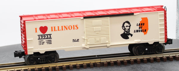Lionel 6-19933 Illinois Boxcar O SCALE NEW