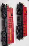 MTH 30-2432-1, 30-2432-3 U.S. Army GP-9 Diesel Engine Set (Set of 2) 1 pwd 1 nonpwd O Scale Like New