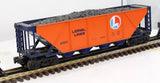 Lionel 6-19303 LIONEL LINES Quad Hopper TRAIN O Scale Used