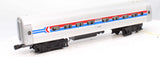 Williams 2880 Aluminum Amtrak Passeneger Car O SCALE Used Damaged Box