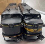 Lionel Postwar 2032 ERIE Alco Diesel AA Units O Scale Used Damaged Box As is