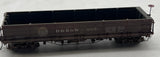 Blackstone Models B340562 DENVER & RIO GRANDE WESTERN D&RGW Long Drop Bottom Gondola HOn3  scale WEATHERED AS IS Used Excellent