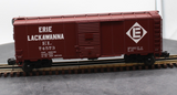 MTH Premier 20-93482 Erie Lackawanna 40' AAR Box Car O SCALE Like New