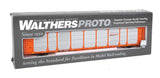 Walthers 920-101348 BNSF 89' Bi-Level Auto Carrier Proto Orange #27796 Auto Series HO Scale Like New