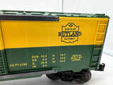 6-19277 Lionel 6464-300 Rutland box car O SCALE NEW