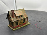 Lionel Prewar House #1 Lit (not original lighting)  Used No Box as is