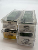 Lot of 4 Burlington Northern Cars N SCALE Like New