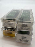 Lot of 4 Burlington Northern Cars N SCALE Like New