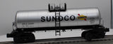 MTH Railking 30-7060B Sunoco Tank Car O SCALE Like New