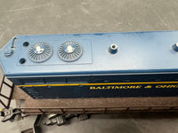 Lionel 6-8662 Baltimore and Ohio GP-7 diesel locomotive O SCALE Used
