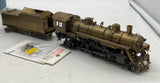 NWSL 553-579 Northwest Short Line Brass Norfolk Western 578 Pacific E-2A 4-6-2 Builder Alco Richmond 1910 Steam Locomotive BRASS HO SCALE Used Excellent Damaged Box