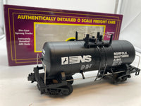 MTH Premier 20-9600 Norfolk Southern 8000 Gallon Tank Car O SCALE Like New