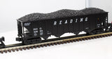 MTH Premier 20-90001b Reading 4 Bay Hopper W/Coal Load Car O SCALE Like New