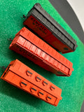 HO Scale Bargain Car Pack 120:  Set of 3 Genesee & Wyoming Freight car pack HO SCALE USED