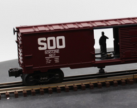 Lionel 6-9217 Soo Line Operating Boxcar O SCALE Used Excellent