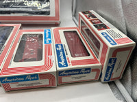 American Flyer Lionel 6-48100, 6-48503, 6-48800, 6-48305, 6-48502, 6-48603, 6-48702 Wabash Freight Train Set (Set of 7) S Scale NEW