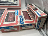 American Flyer Lionel 6-48100, 6-48503, 6-48800, 6-48305, 6-48502, 6-48603, 6-48702 Wabash Freight Train Set (Set of 7) S Scale NEW