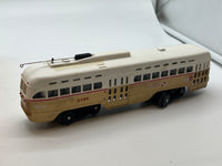 MTH Railking 30-2503 PHILADELPHIA 'SEPTA' PCC ELECTRIC STREETCAR #2165, O SCALE Like New