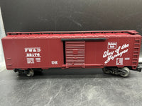 Lionel 6-52176 Burlington Way of the Zephyrs FW&D boxcar O SCALE NEW