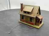 Lionel Prewar House #1 Lit (not original lighting)  Used No Box as is