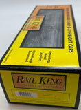 MTH Railking 30-7362 Texaco 3-Dome Tank Car - Silver O SCALE Like New