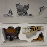 Dept 56 5829-7  Thatcher's Heritage Village Collection Set of 3 #5829-7   Used Excellent Damaged Box