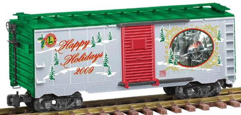 Lionel 8-87031 Christmas Holiday Box Car G Scale / LARGE SCALE NEW