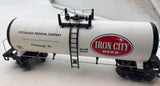 MTH Railking 30-73135 Pittsburgh Brewing Company Iron City Tank Car  O SCALE Used Excellent