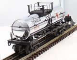 MTH Railking 30-7379 Texaco Tank Car - Chrome O SCALE Like New