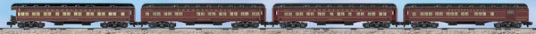 Lionel American Flyer AF 6-48992 Pennsylvania PRR Heavyweight Passenger Car 4-Pack (Carnegie, Indian Rock, Skyline, Chase) S SCALE Like New