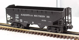 MTH Premier 20-97525 Aliquippa & Southern 2-Bay Offset Hopper Car O SCALE (no coal load) Like New