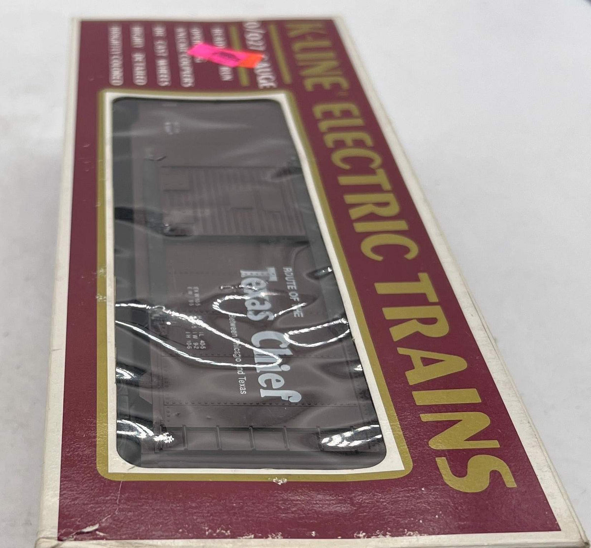 K-Line k-64236 ATSF texas chief boxcar O SCALE Like New