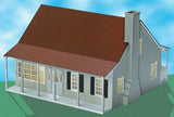 Lionel 6-34108 Suburban House O SCALE Used Excellent