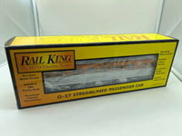 MTH Railking 30-6139C Denver Rio Grande Streamlined Coach Car O SCALE Used Excellent