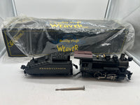 WEAVER 511 3 RL GOLD LINE O-GAUGE BRASS A-5 0-4-0 STEAM LOCO-PENNSYLVANIA-511 O SCALE Like New