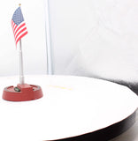 MTH Railking 30-9074 Flag Pole/Flag O SCALE Like New