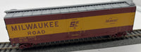 Athearn rnd79107 Milwaukee Road  Ohio 50' smooth side boxcar  HO SCALE Like New