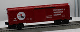 Lionel 6-9415 PROVIDENCE & WORCESTER Boxcar Mainline O Scale Like New