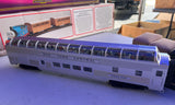 MTH Premier 20-6768 New York Central 70' Streamlined Full Length Vista Dome Passenger Car O SCALE Like New