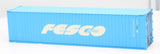 Atlas 512075 Fesco 40' Container O Scale Like New