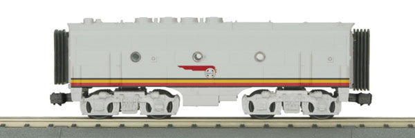 MTH Rugged Rails 33-2017-4 Santa Fe F-3 B Unit - Non-Powered . O SCALE Like New Damaged Box