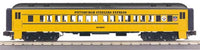 MTH Rugged Rails 33-6239 Pittsburgh Steelers O-27 Madison Coach Car - Pittsburgh Steelers Coach No. O SCALE. Like New